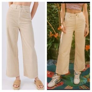 Urban outfitters high and wide hi rise jean
